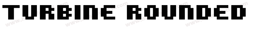 Turbine Rounded Bold字体转换